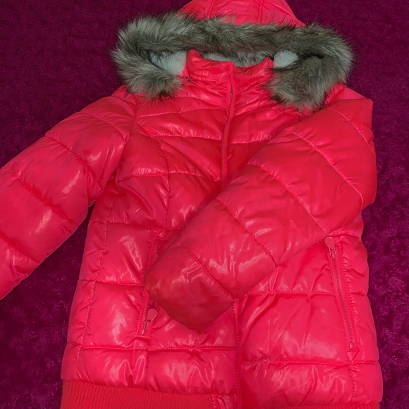Pink winter jacket - Picture 6 of 7